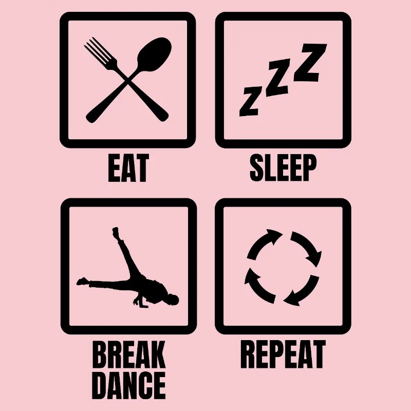 Routine quotidienne du breakdancer