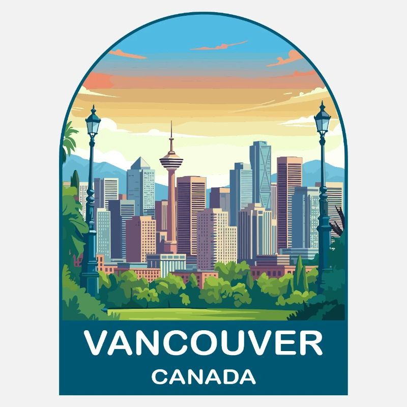 Vancouver Canada Harbour Centre Reisekunst