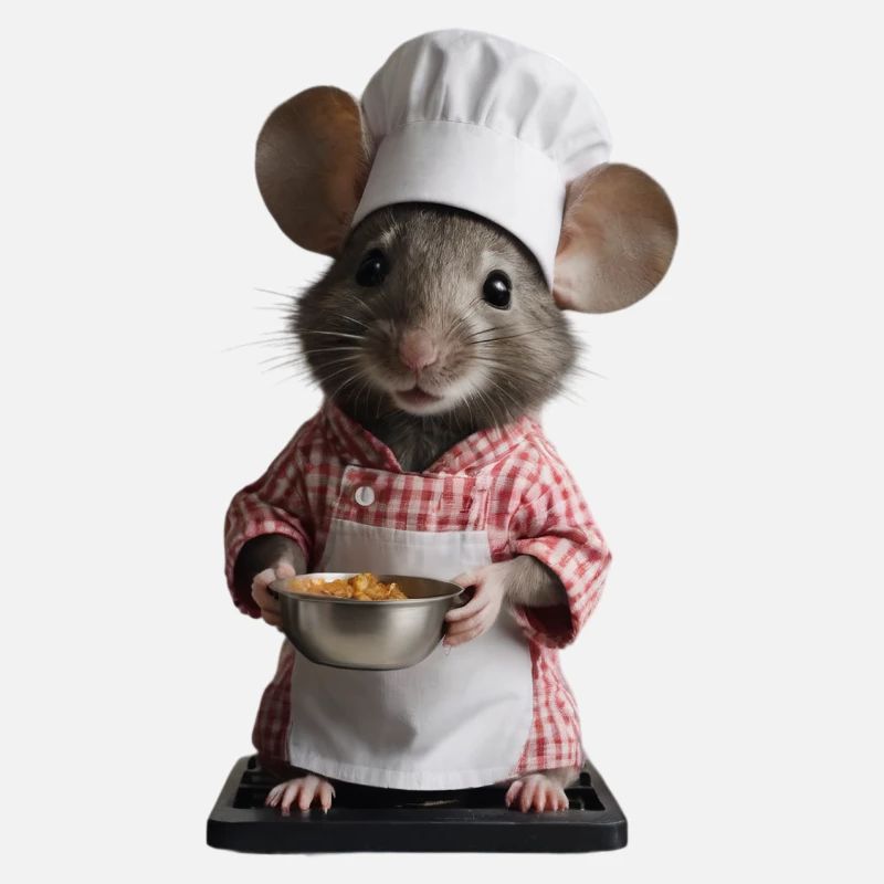 Souris cuisinier
