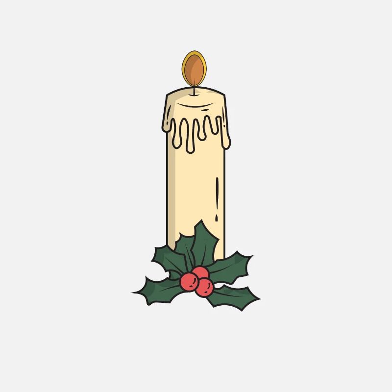 Bougie de Noël