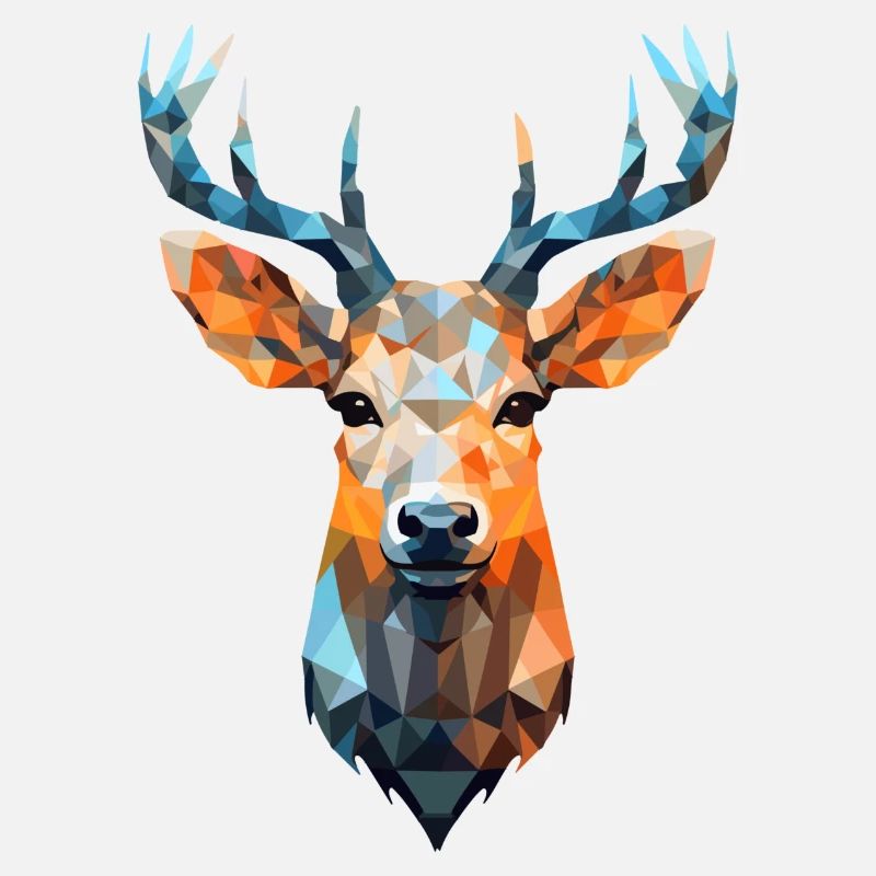 Deer Roe Deer Polygon Roe Deer Deer