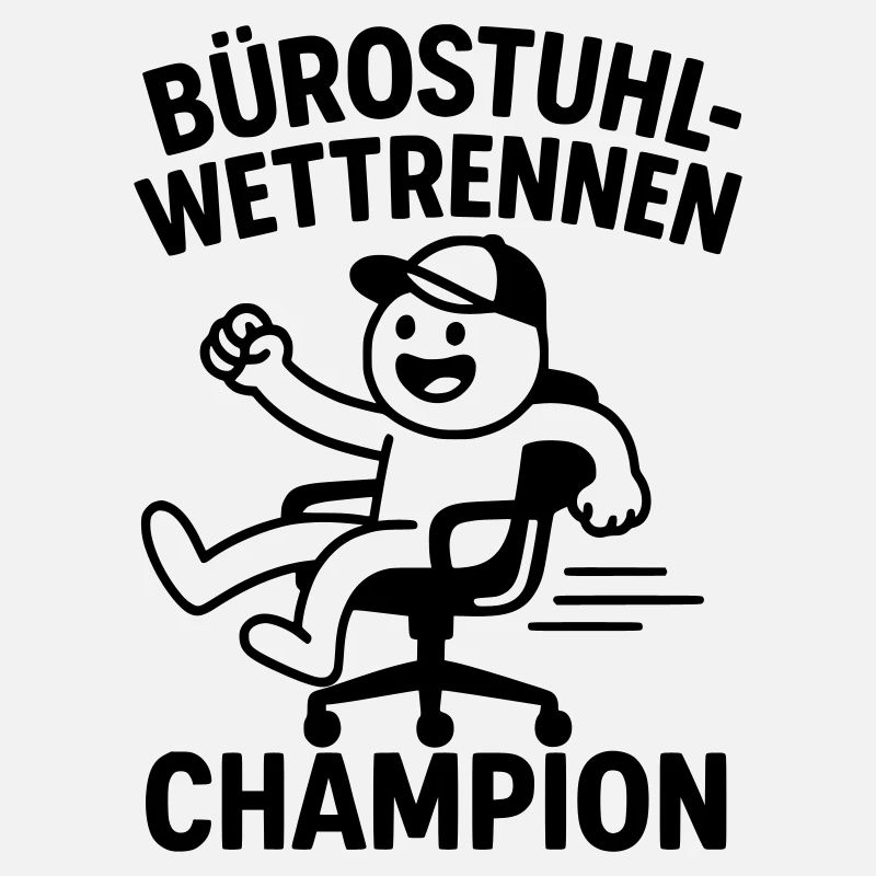 Champion de course en chair de bureau