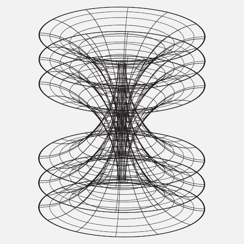 Warped Grid Sanduhr
