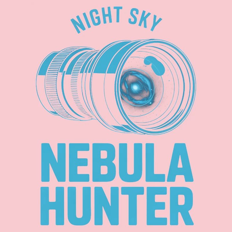 Nebula Hunter Night Sky Telescope Tee