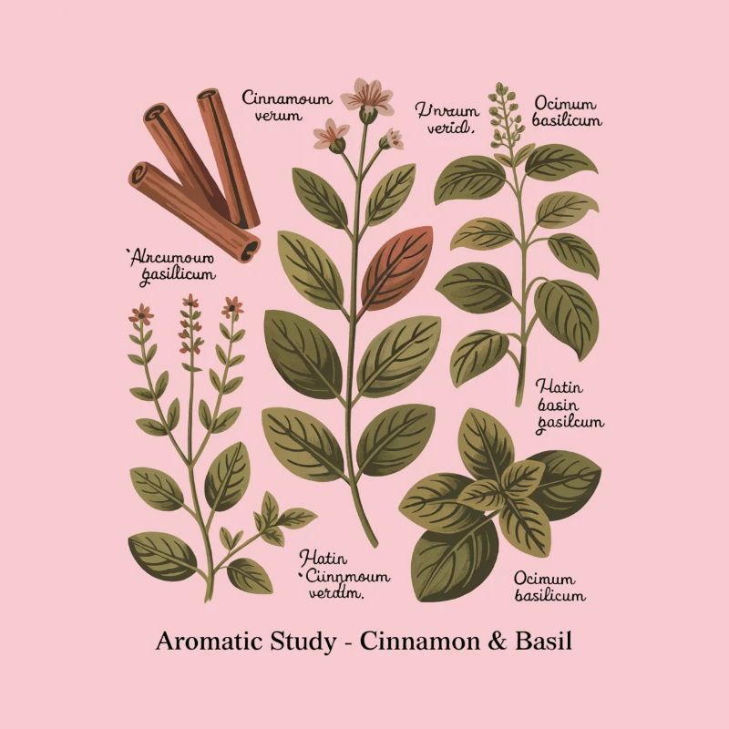 Aromatic Study – Cinnamon & Basil