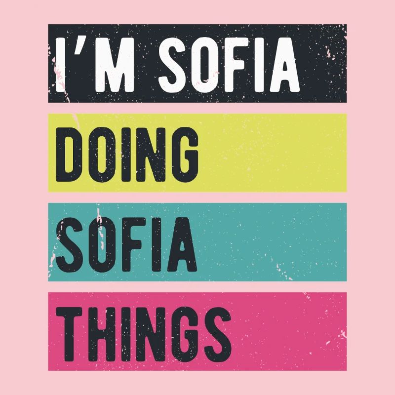 I’m Sofia Doing Sofia Things Retro Colors