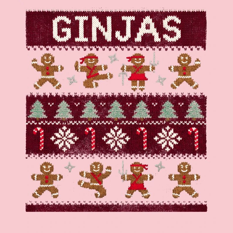 Ginjas Lebkuchen-Weihnachtspullover