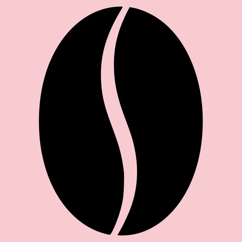 Coffee Bean Bean Silhouette