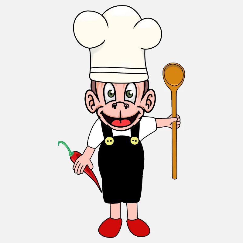 Monkey Monkey Cooking Amateur Chef Hôte