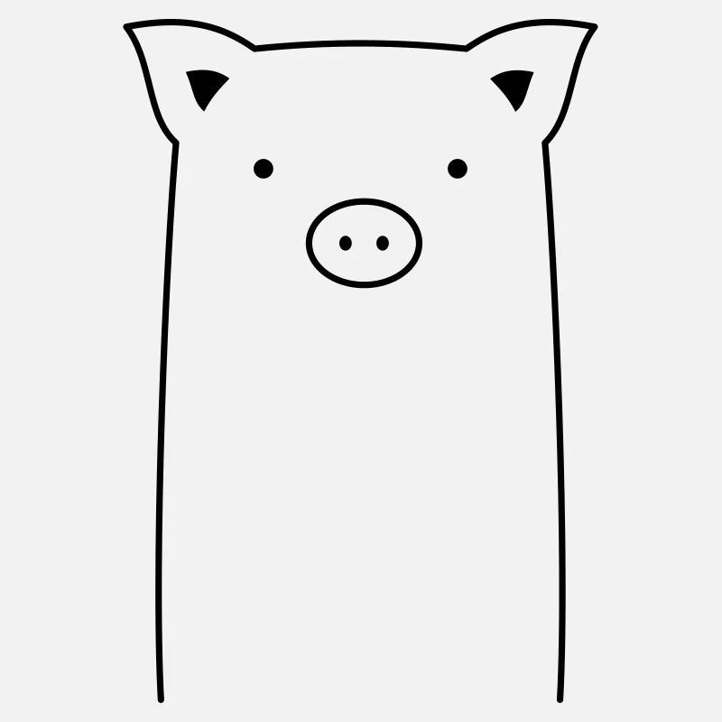 Schwein Sau Ferkel Geschenkidee