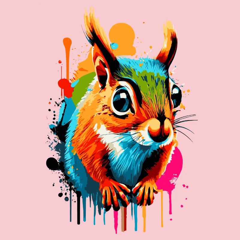 Écureuil Sciurus - Écureuil Coloré