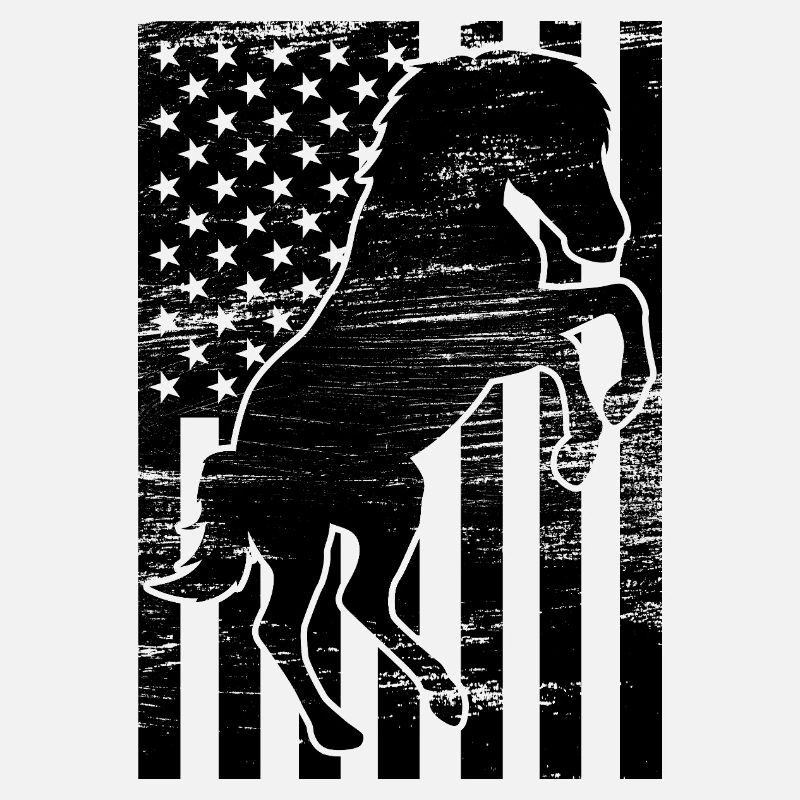 Chevaucher le drapeau des États-Unis
