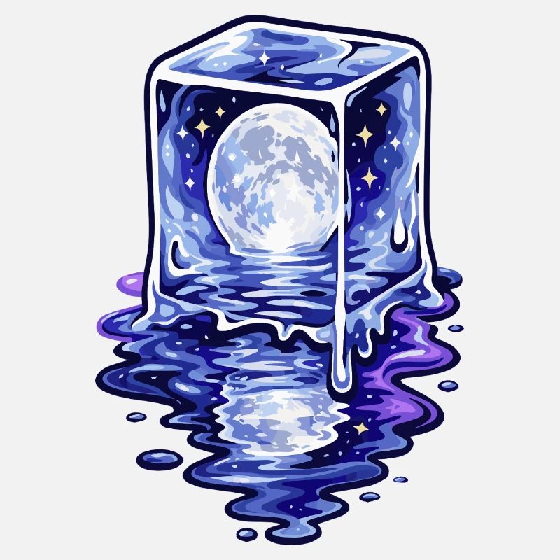 Fusion du cube au clair de lune