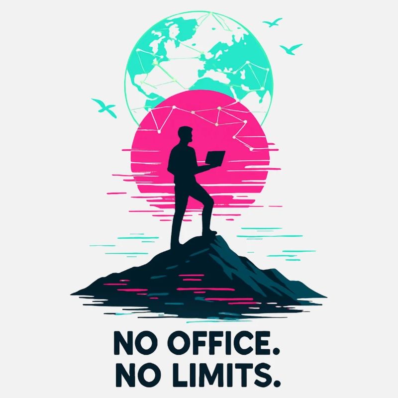 Télétravail Pas de bureau pas de limite