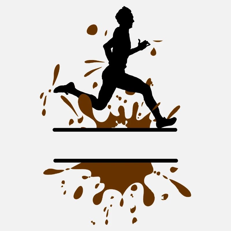 Mud Run Man – Customizable Runner