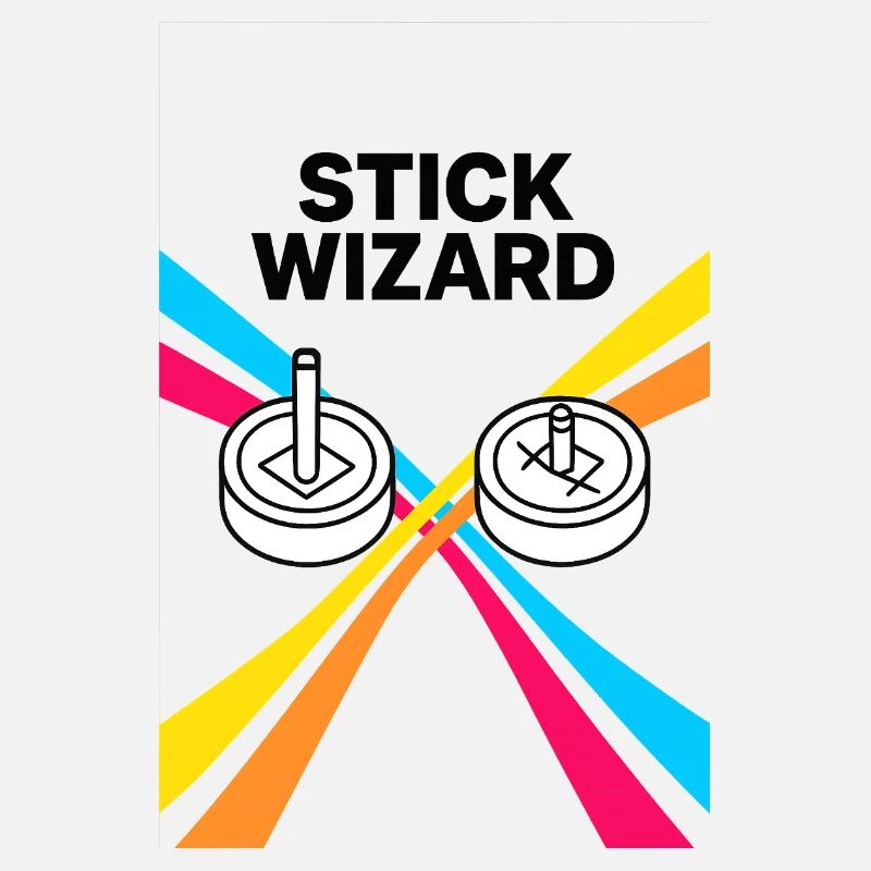 Stick Wizard Conception de jeu rétro