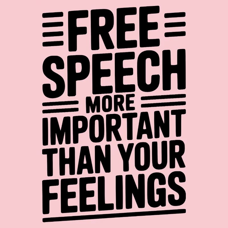 La liberté d’expression est plus importante que les sentiments