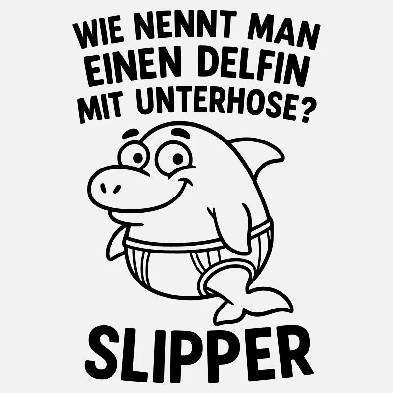 slipper dolphin underpants joke