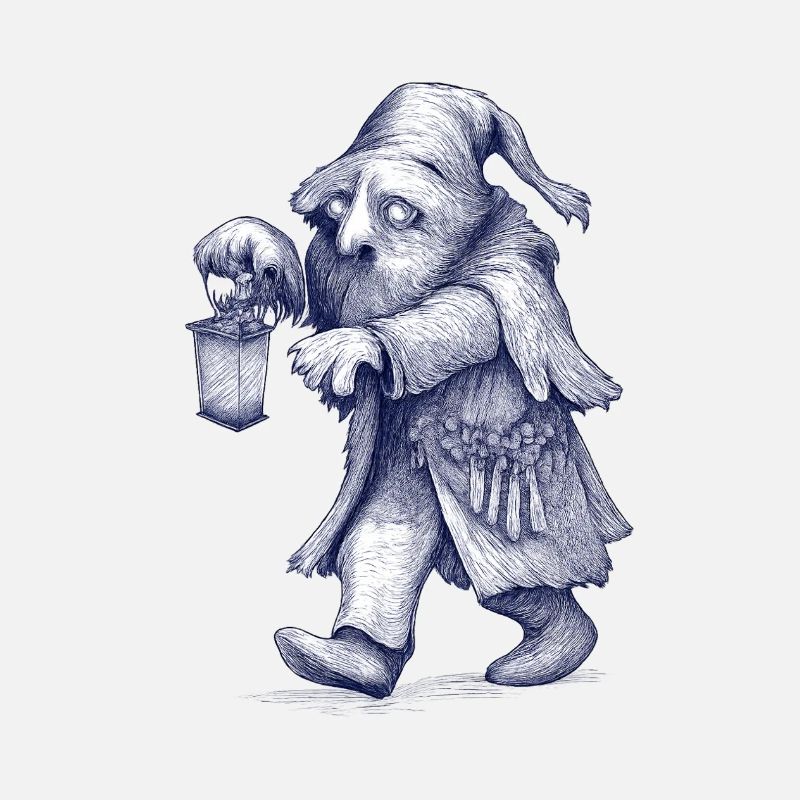 Dwarf | Night walker with lantern