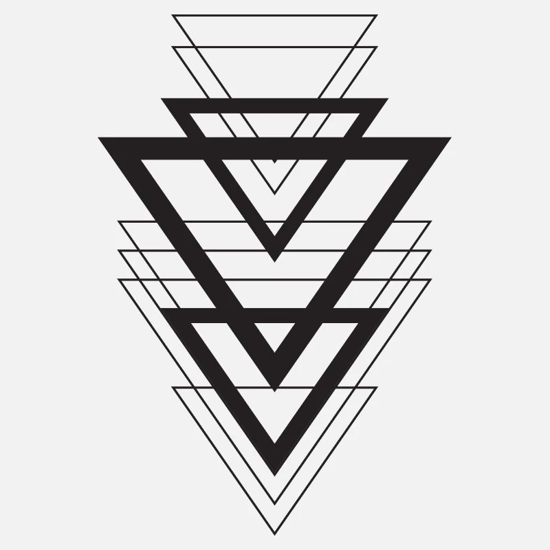 Geometric Triangle Overlay