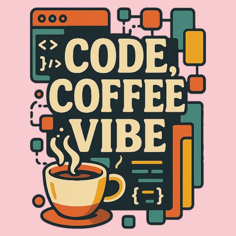 Code Coffee Vibe – Funny Programmer T-Shirt