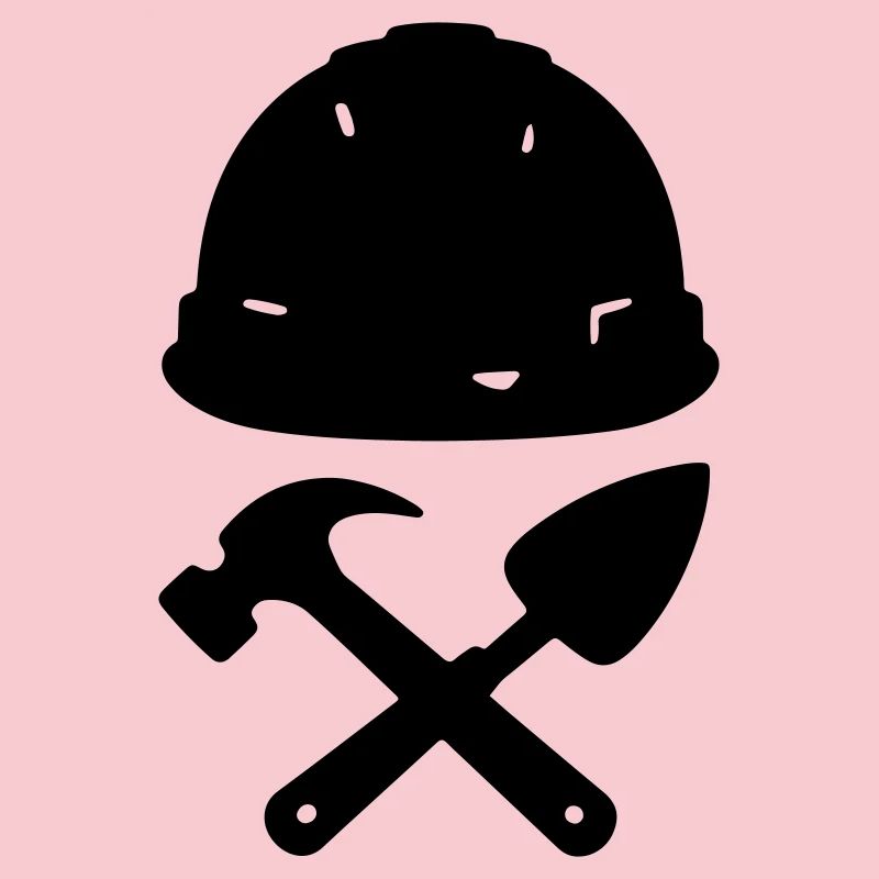 T-shirt Construction - Builder Tools Helmet