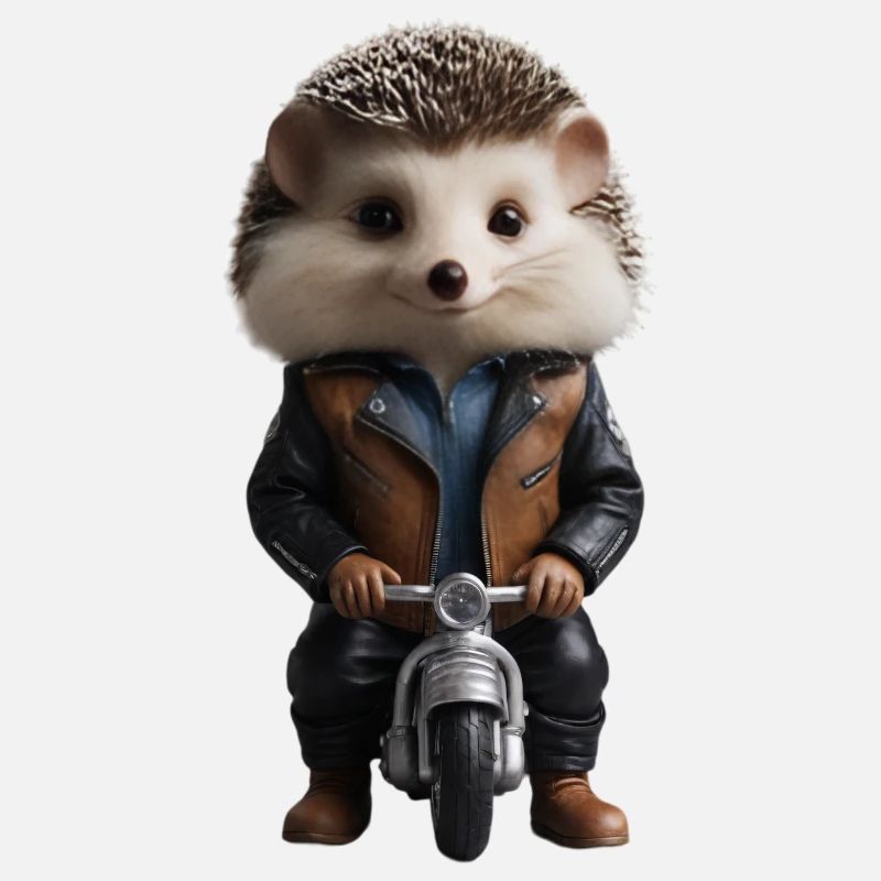 Biker hedgehog