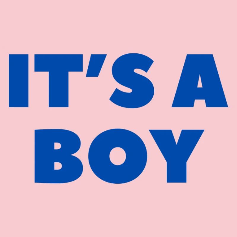 It's a Boy - Es ist ein Junge - Gender Reveal