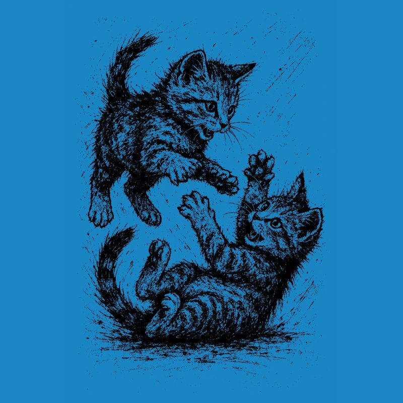 Rangée de chats