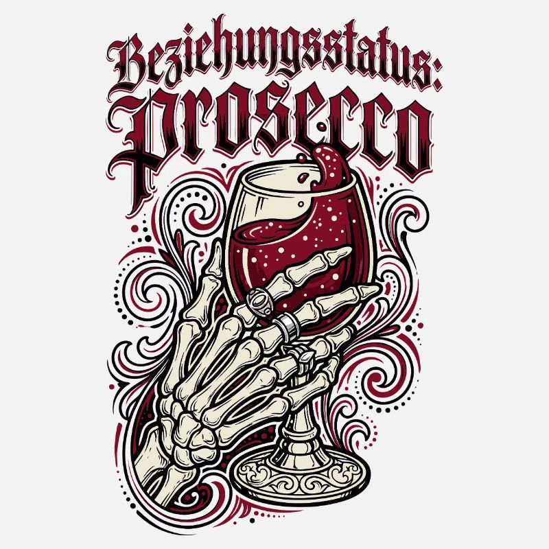 Relationship status Prosecco Funny German Wine Gift