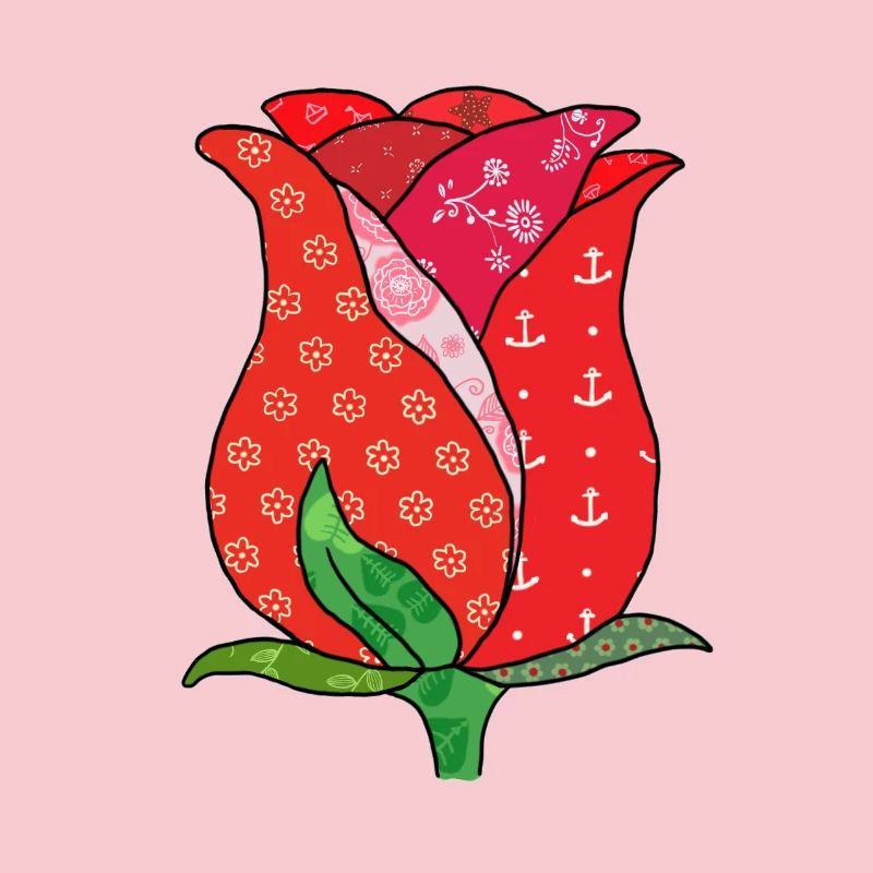 Pattern rose