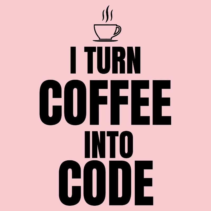 Je transforme le café en code