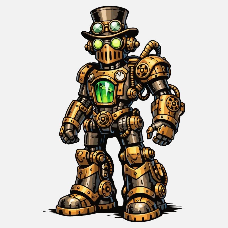 Steampunk Roboter
