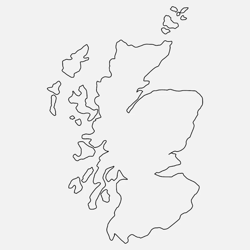 Scotland map