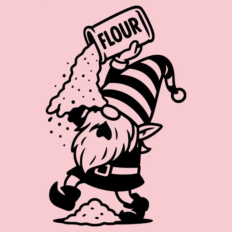 Biscuits à la farine de gnome cuits