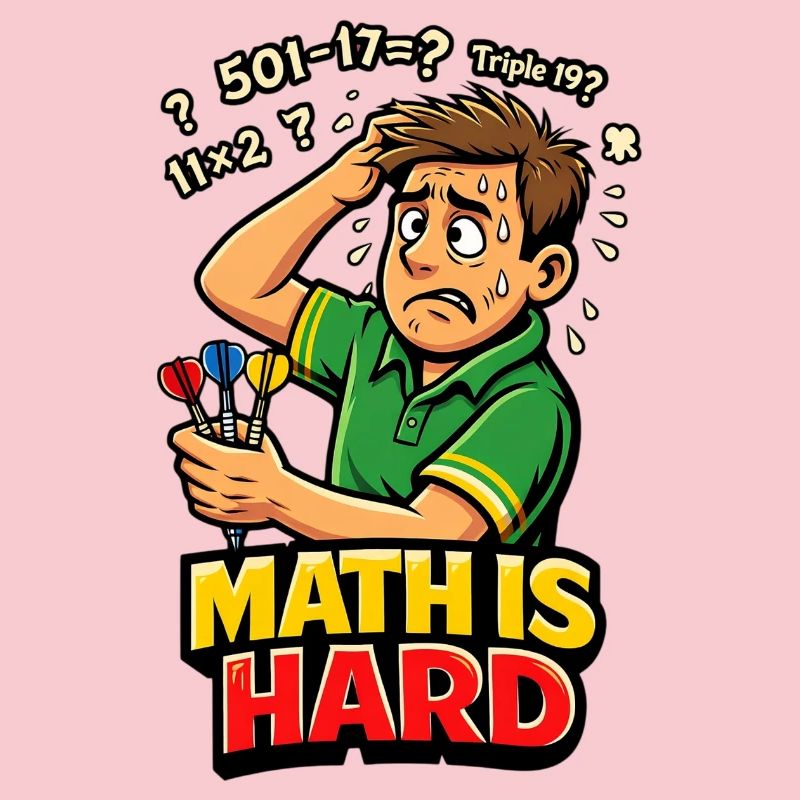 Les maths, c’est des fléchettes difficiles