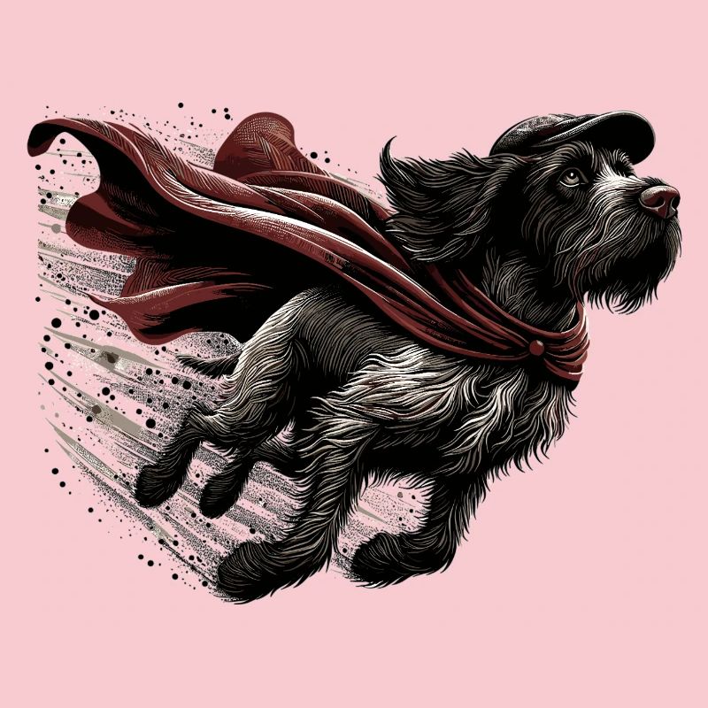 Super Dog German Wirehaired DD Pointer Gift