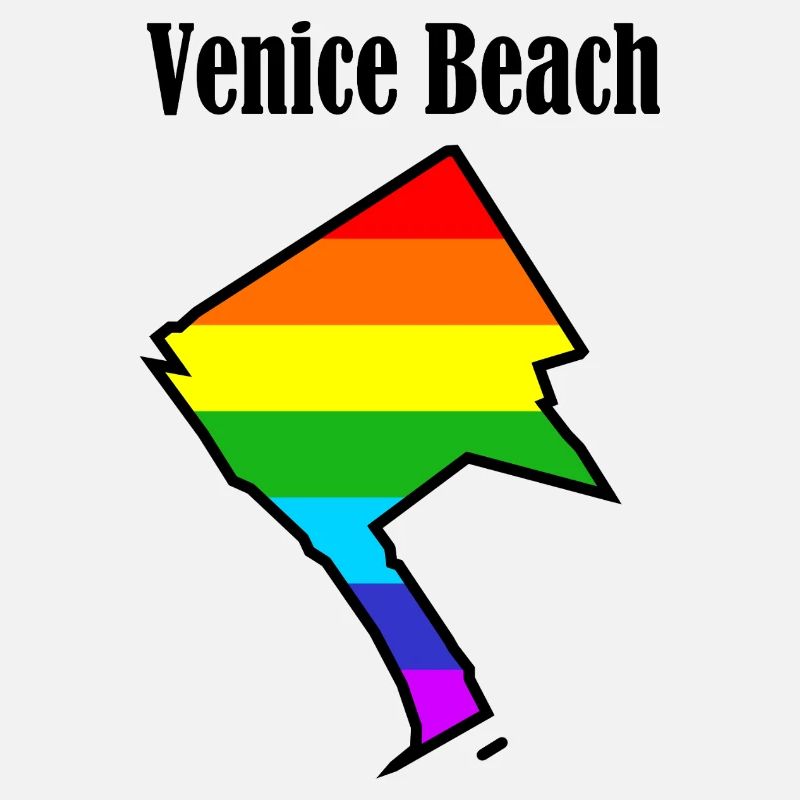 Venice Beach L.A. Regenbogen