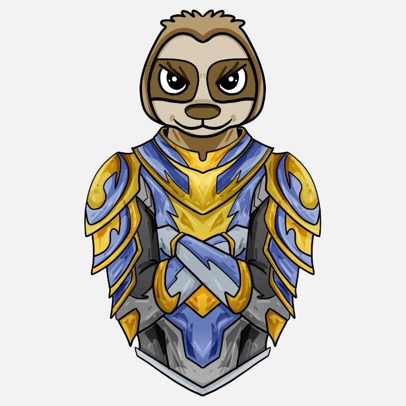 Knight Sloth cool