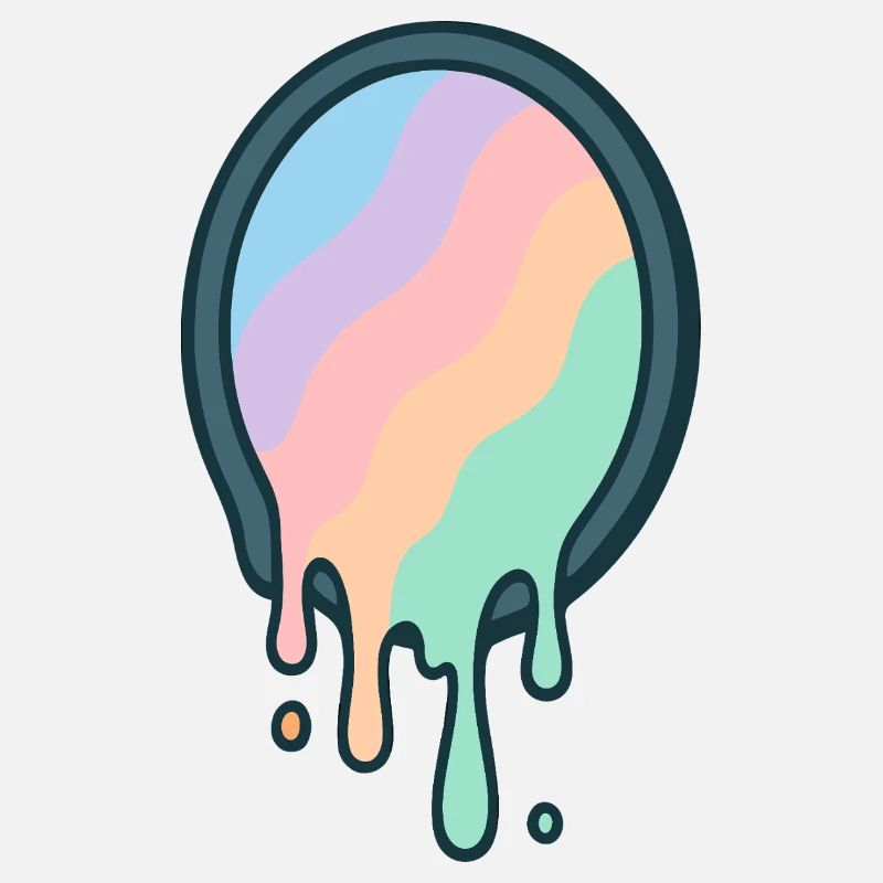 Melted Pastel Rainbow