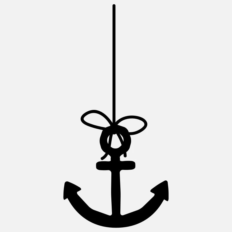 ancre de corde bateau de tatouage bateau de natation