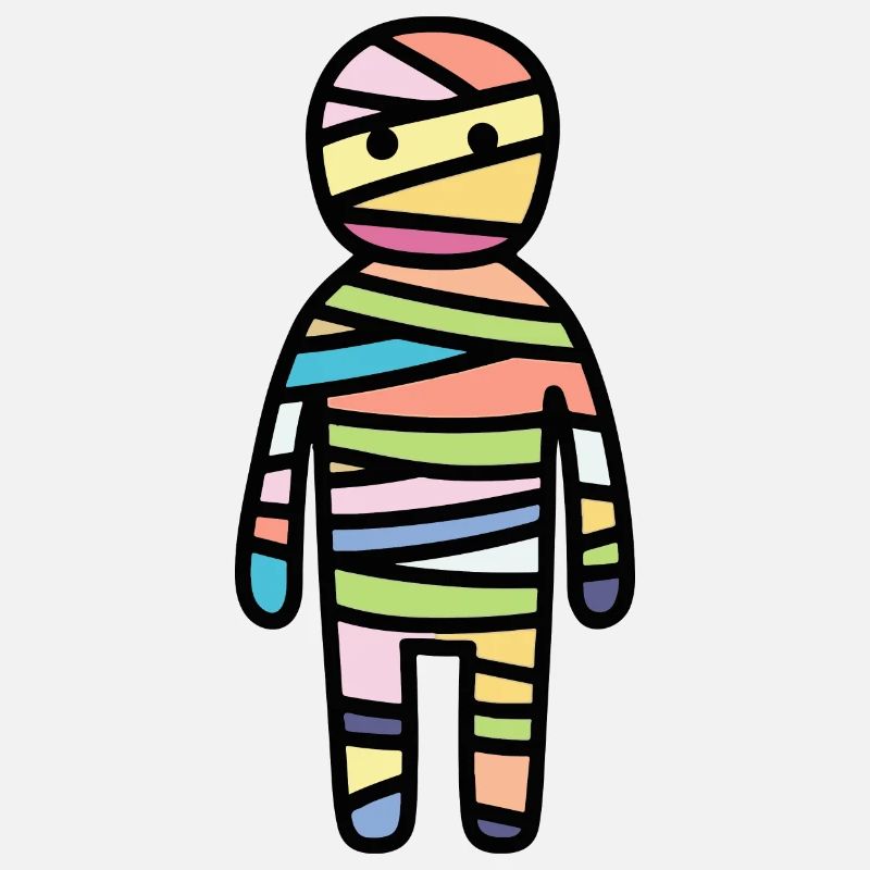 Mummy Halloween Comic