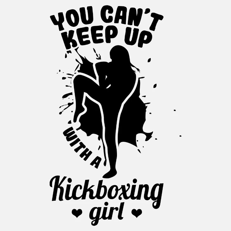 Weiblicher Kickboxer