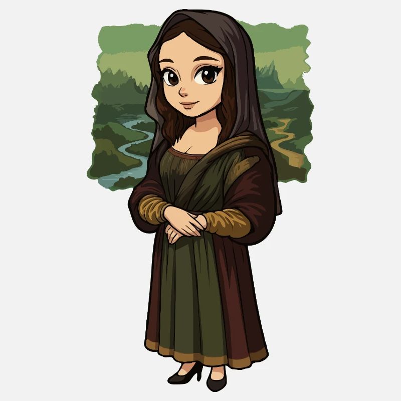 Mona-Lisa-Chibi-Stil
