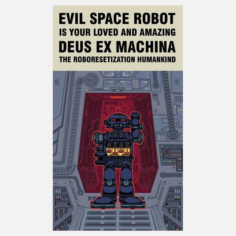 Le méchant robot de l’espace envahit la Terre