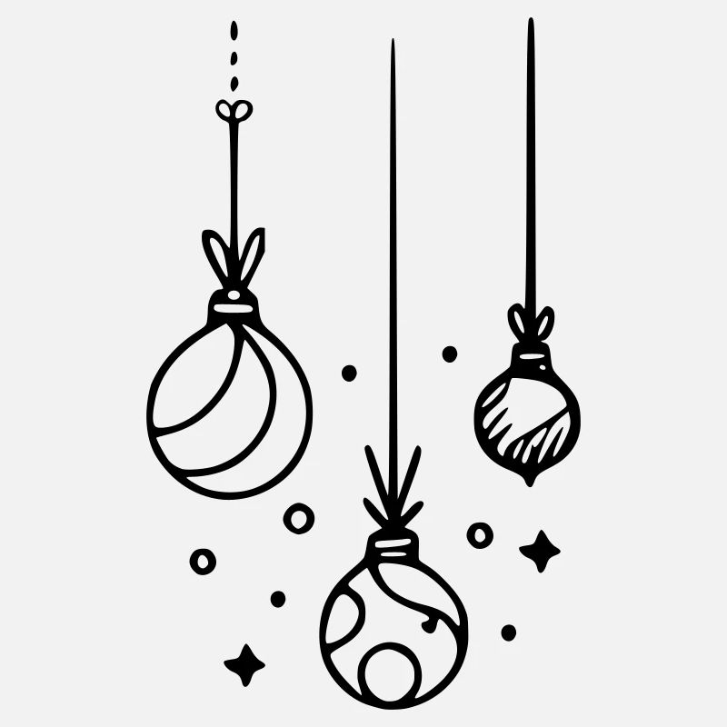 Christmas tree baubles