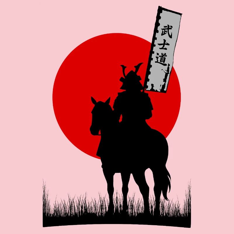 BUSHIDO, SAMURAI-KRIEGER-CODE | 8K SAUBERE SILHOUTTE