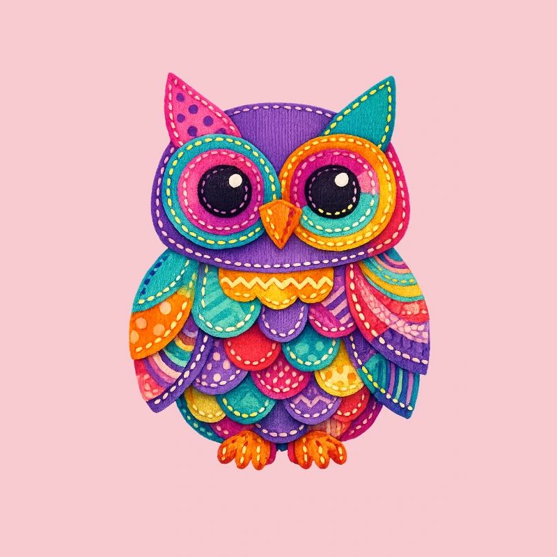 Patchwork Owl Magic