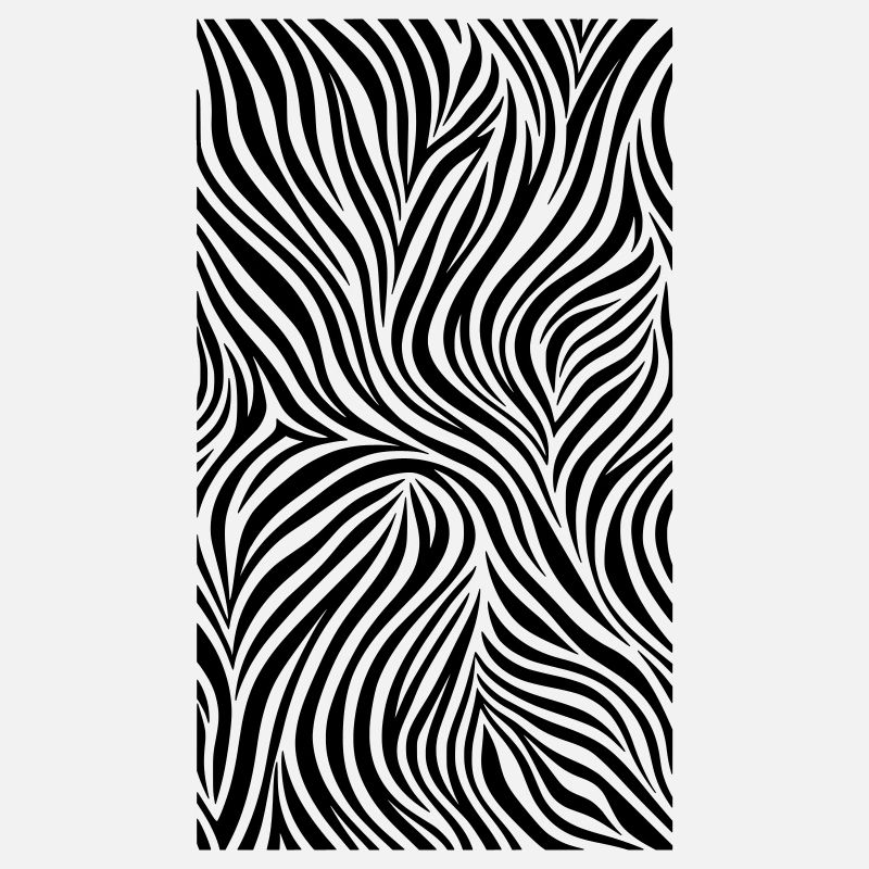 Zebra Stripe Zebra Pattern Stripe Black White