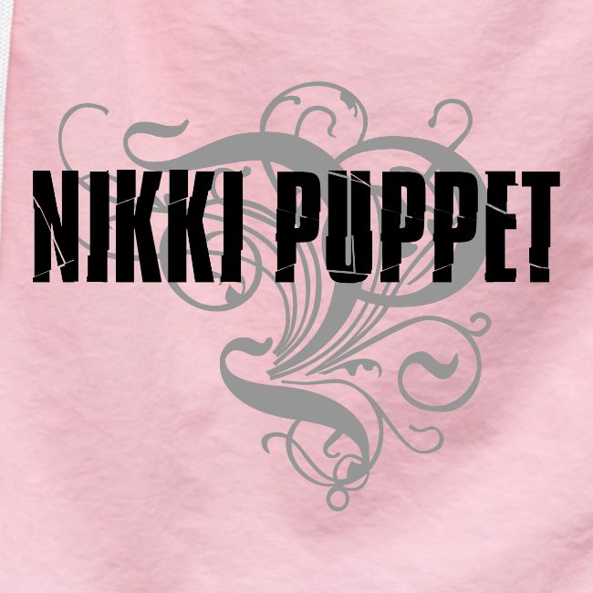 NIKKI PUPPET LOGO schwarz